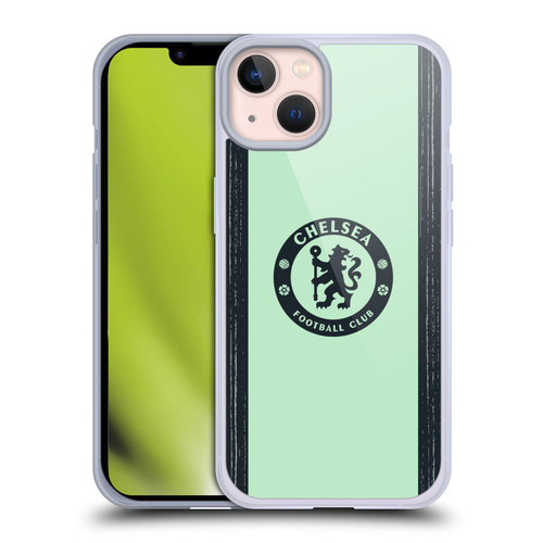 Chelsea Football Club 2023/24 Kit Third Soft Gel Case for Apple iPhone 13