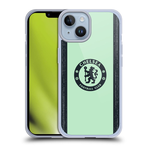 Chelsea Football Club 2023/24 Kit Third Soft Gel Case for Apple iPhone 14