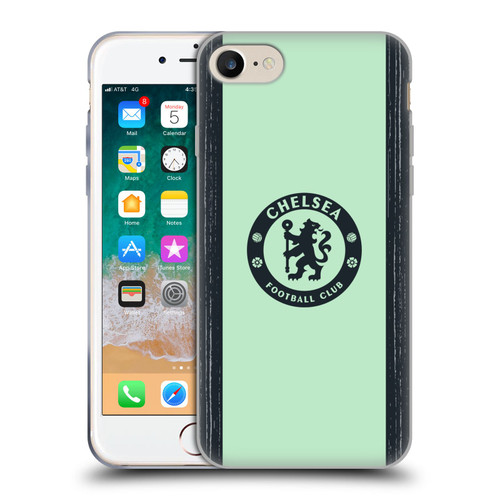 Chelsea Football Club 2023/24 Kit Third Soft Gel Case for Apple iPhone 7 / 8 / SE 2020 & 2022