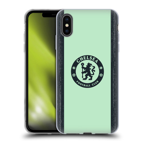 Chelsea Football Club 2023/24 Kit Third Soft Gel Case for Apple iPhone XS Max