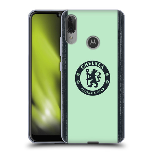 Chelsea Football Club 2023/24 Kit Third Soft Gel Case for Motorola Moto E6 Plus