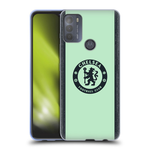 Chelsea Football Club 2023/24 Kit Third Soft Gel Case for Motorola Moto G50