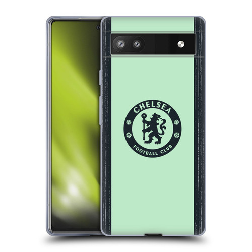Chelsea Football Club 2023/24 Kit Third Soft Gel Case for Google Pixel 6a