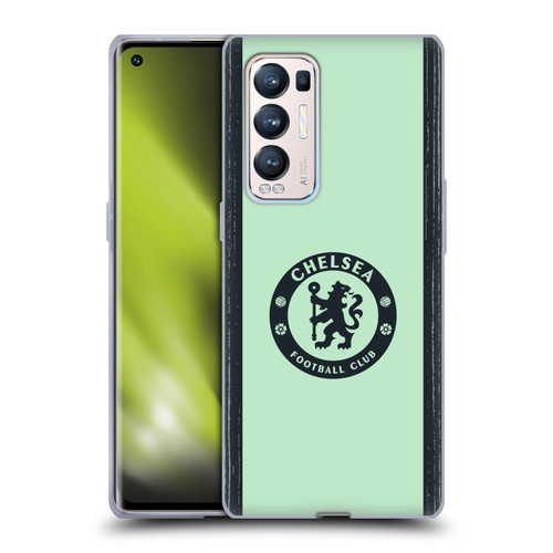 Chelsea Football Club 2023/24 Kit Third Soft Gel Case for OPPO Find X3 Neo / Reno5 Pro+ 5G