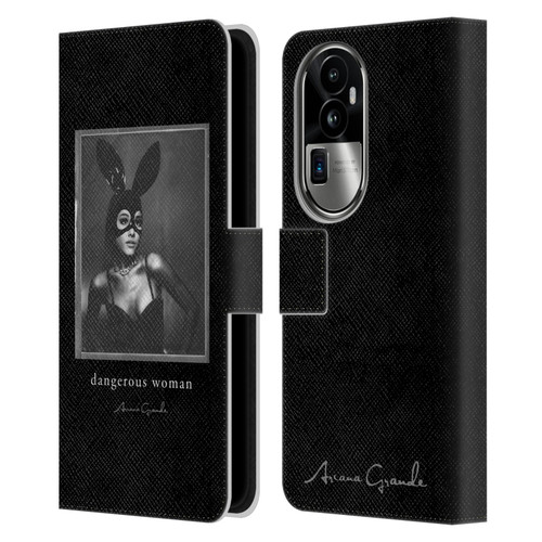 Ariana Grande Dangerous Woman Bunny Leather Book Wallet Case Cover For OPPO Reno10 Pro+