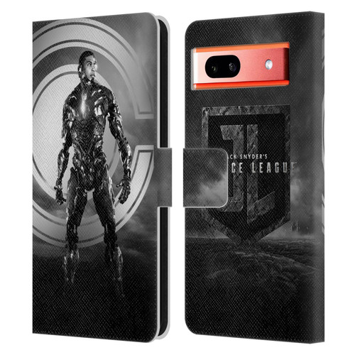 Zack Snyder's Justice League Snyder Cut Character Art Cyborg Leather Book Wallet Case Cover For Google Pixel 7a