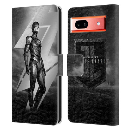 Zack Snyder's Justice League Snyder Cut Character Art Flash Leather Book Wallet Case Cover For Google Pixel 7a