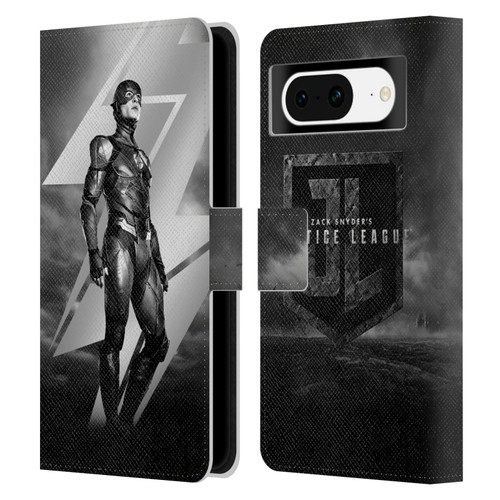 Zack Snyder's Justice League Snyder Cut Character Art Flash Leather Book Wallet Case Cover For Google Pixel 8