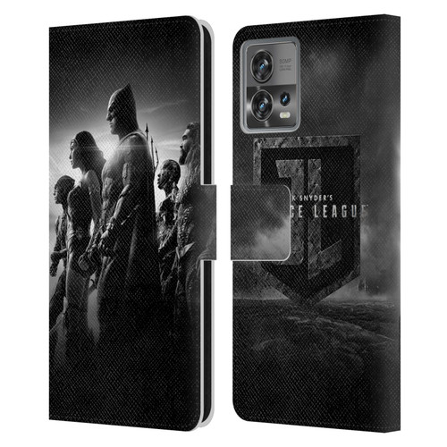 Zack Snyder's Justice League Snyder Cut Character Art Group Leather Book Wallet Case Cover For Motorola Moto Edge 30 Fusion