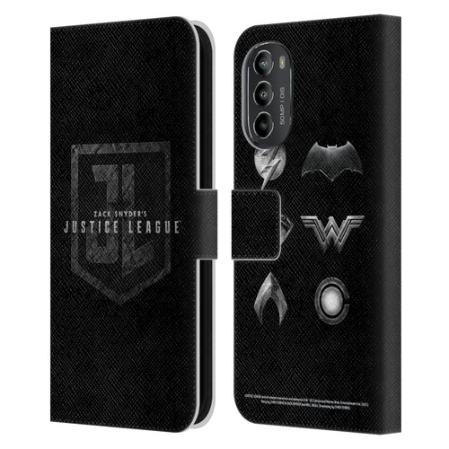 Zack Snyder's Justice League Snyder Cut Character Art Logo Leather Book Wallet Case Cover For Motorola Moto G82 5G