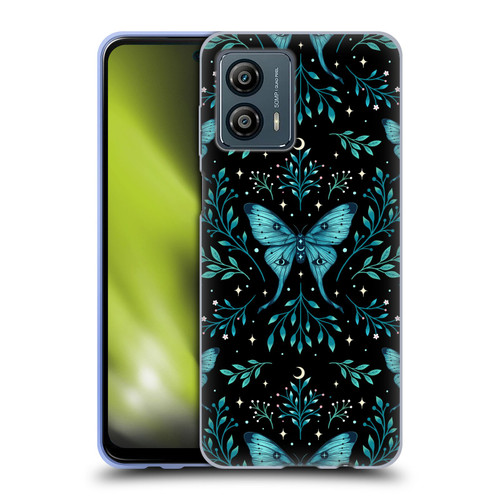 Episodic Drawing Art Butterfly Pattern Soft Gel Case for Motorola Moto G53 5G