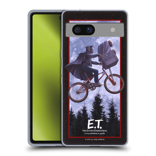 E.T. Graphics Night Bike Rides Soft Gel Case for Google Pixel 7a