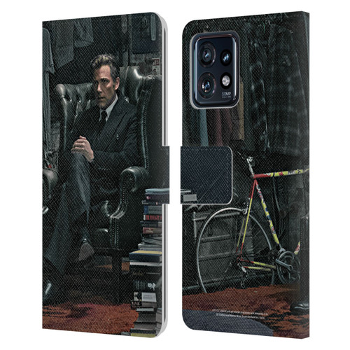 Zack Snyder's Justice League Snyder Cut Photography Bruce Wayne Leather Book Wallet Case Cover For Motorola Moto Edge 40 Pro