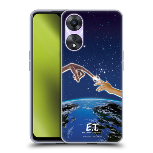 E.T. Graphics Touch Finger Soft Gel Case for OPPO A78 4G