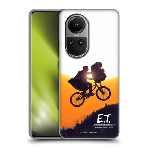 E.T. Graphics Riding Bike Sunset Soft Gel Case for OPPO Reno10 5G / Reno10 Pro 5G