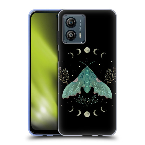 Episodic Drawing Illustration Animals Luna And Moth Soft Gel Case for Motorola Moto G53 5G