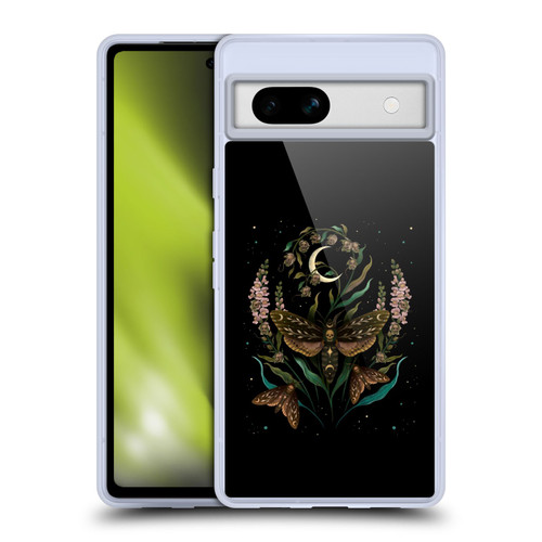 Episodic Drawing Illustration Animals Death Head Soft Gel Case for Google Pixel 7a