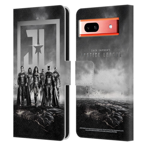 Zack Snyder's Justice League Snyder Cut Graphics Group Poster Leather Book Wallet Case Cover For Google Pixel 7a