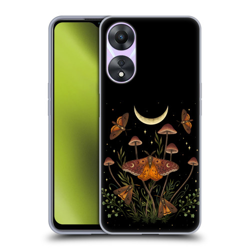 Episodic Drawing Illustration Animals Autumn Light Underwings Soft Gel Case for OPPO A78 5G