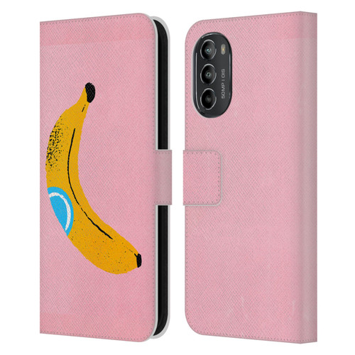 Ayeyokp Pop Banana Pop Art Leather Book Wallet Case Cover For Motorola Moto G82 5G