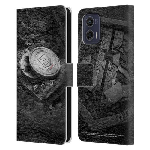 Zack Snyder's Justice League Snyder Cut Graphics Movie Reel Leather Book Wallet Case Cover For Motorola Moto G73 5G