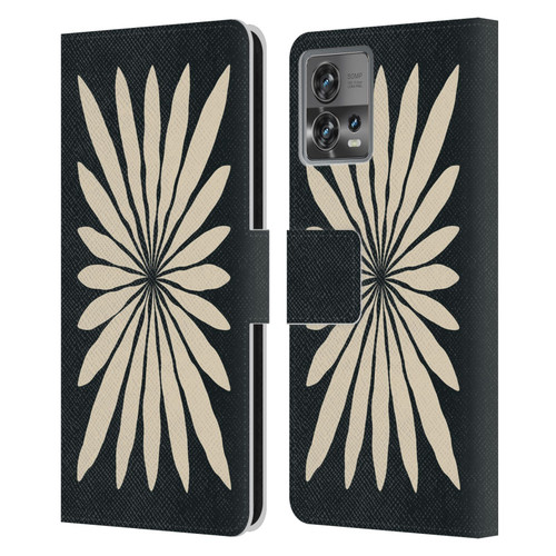 Ayeyokp Plant Pattern Star Leaf Leather Book Wallet Case Cover For Motorola Moto Edge 30 Fusion