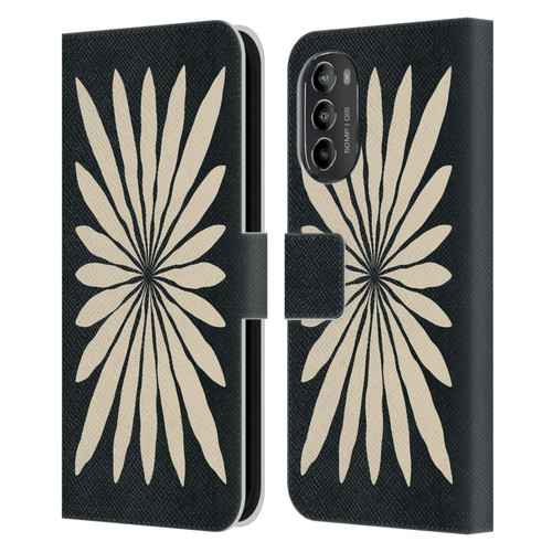 Ayeyokp Plant Pattern Star Leaf Leather Book Wallet Case Cover For Motorola Moto G82 5G