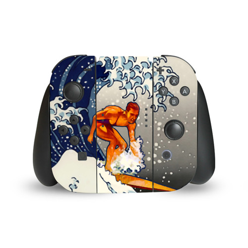 Dave Loblaw Sea 2 Wave Surfer Vinyl Sticker Skin Decal Cover for Nintendo Switch Joy Controller