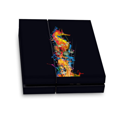 Dave Loblaw Sea 2 Seahorse Vinyl Sticker Skin Decal Cover for Sony PS4 Console