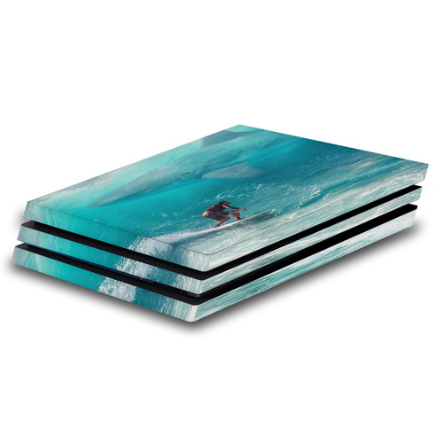 Dave Loblaw Sea 2 Shark Surfer Vinyl Sticker Skin Decal Cover for Sony PS4 Pro Console
