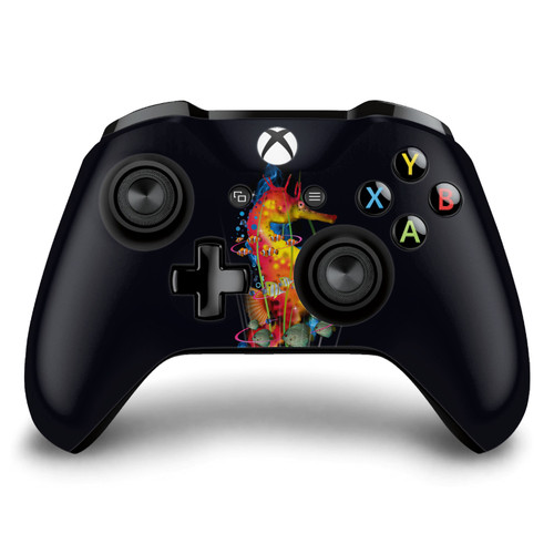 Dave Loblaw Sea 2 Seahorse Vinyl Sticker Skin Decal Cover for Microsoft Xbox One S / X Controller