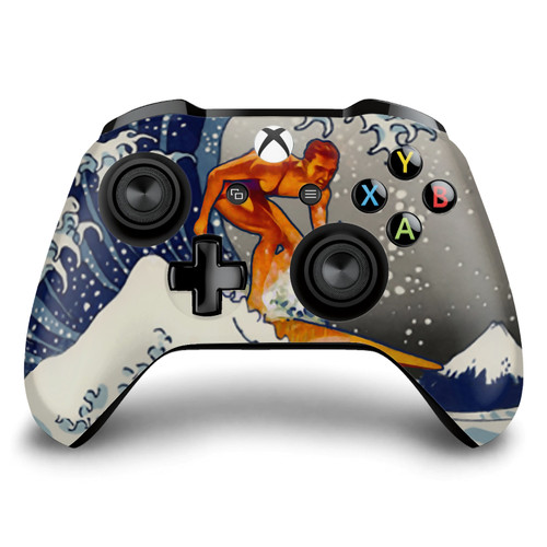 Dave Loblaw Sea 2 Wave Surfer Vinyl Sticker Skin Decal Cover for Microsoft Xbox One S / X Controller