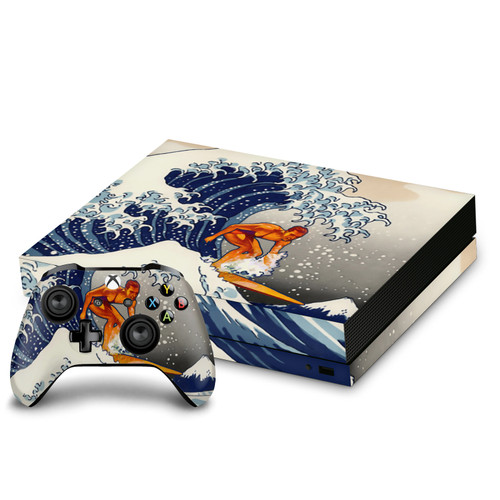 Dave Loblaw Sea 2 Wave Surfer Vinyl Sticker Skin Decal Cover for Microsoft Xbox One X Bundle