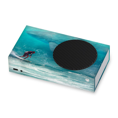 Dave Loblaw Sea 2 Shark Surfer Vinyl Sticker Skin Decal Cover for Microsoft Xbox Series S Console