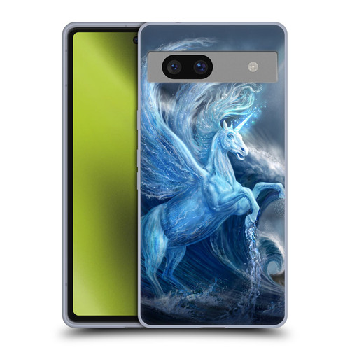 Anthony Christou Art Water Pegasus Soft Gel Case for Google Pixel 7a