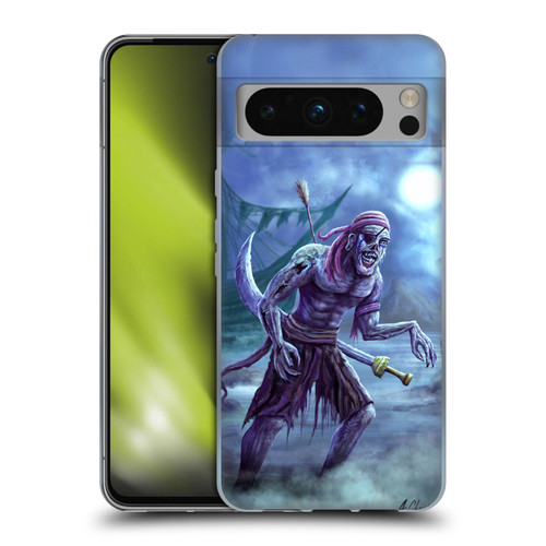 Anthony Christou Art Zombie Pirate Soft Gel Case for Google Pixel 8 Pro