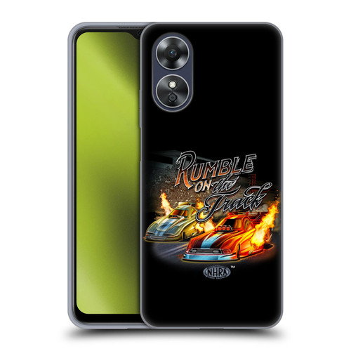 National Hot Rod Association Graphics Rumble On The Track Soft Gel Case for OPPO A17