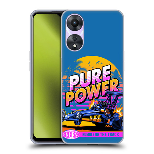 National Hot Rod Association Graphics Pure Power Soft Gel Case for OPPO A78 5G