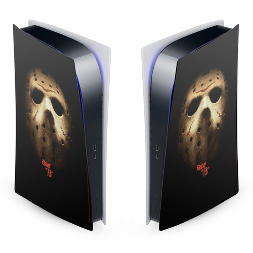 Friday the 13th 2009 Graphics Jason Voorhees Poster Vinyl Sticker Skin Decal Cover for Sony PS5 Digital Edition Console