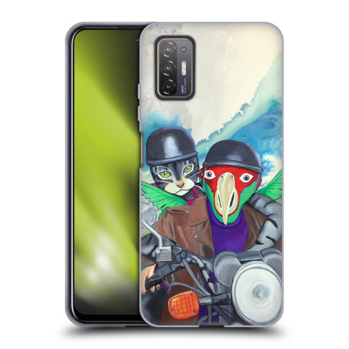 Jody Wright Animals Bikers Different Strokes Soft Gel Case for HTC Desire 21 Pro 5G