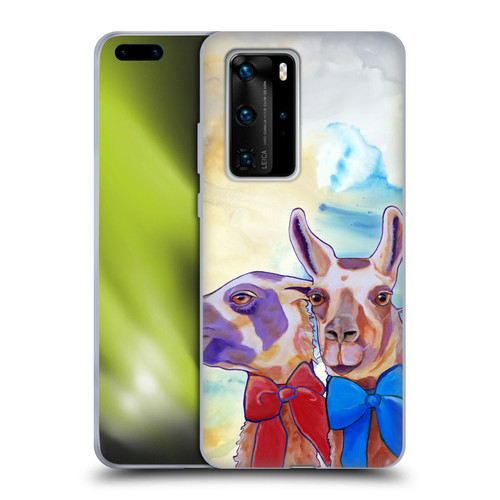 Jody Wright Animals Lovely Llamas Soft Gel Case for Huawei P40 Pro / P40 Pro Plus 5G