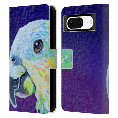 Jody Wright Animals Here's Looking At You Leather Book Wallet Case Cover For Google Pixel 8