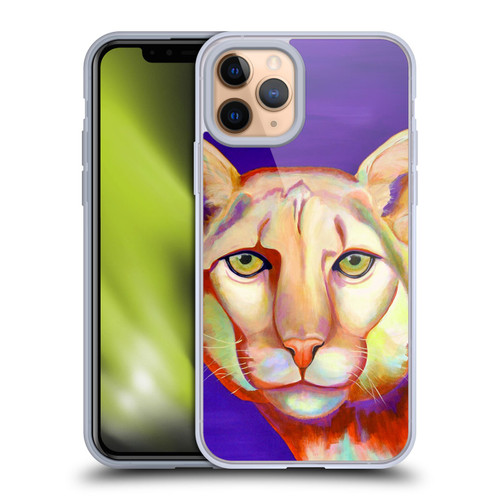 Jody Wright Animals Panther Soft Gel Case for Apple iPhone 11 Pro