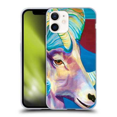 Jody Wright Animals Bighorn Soft Gel Case for Apple iPhone 12 Mini