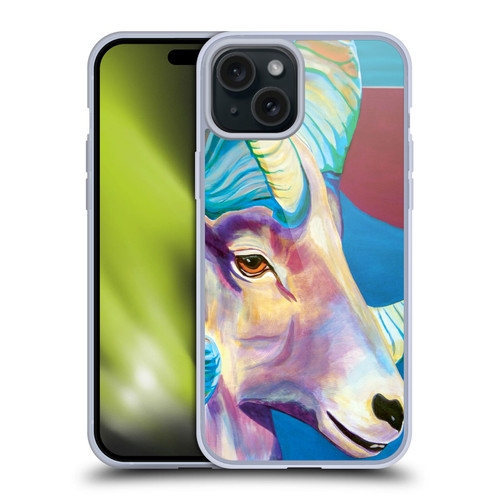 Jody Wright Animals Bighorn Soft Gel Case for Apple iPhone 15 Plus