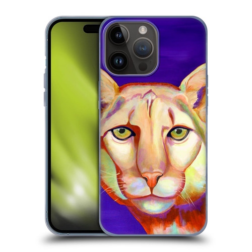 Jody Wright Animals Panther Soft Gel Case for Apple iPhone 15 Pro Max