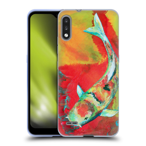 Jody Wright Animals Koi Fish Soft Gel Case for LG K22