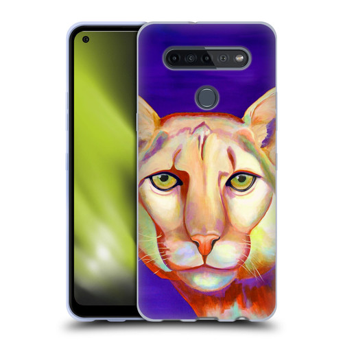 Jody Wright Animals Panther Soft Gel Case for LG K51S