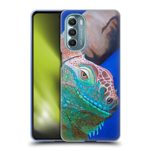 Jody Wright Animals Iguana Attitude Soft Gel Case for Motorola Moto G Stylus 5G (2022)