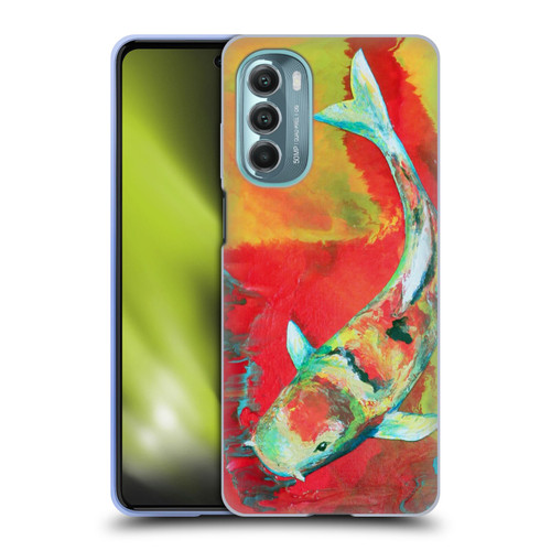 Jody Wright Animals Koi Fish Soft Gel Case for Motorola Moto G Stylus 5G (2022)
